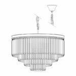 Каскадная люстра Citilux CL332141 — изображение 4
