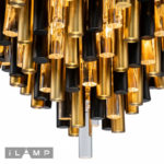 Каскадная люстра iLamp 097D-12 MBR+BK — изображение 4