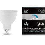 Светодиодная лампа Gauss 101505205-D