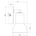Спот ARTE Lamp A3115AP-1SS — изображение 4