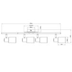 Спот ARTE Lamp A4510PL-4SS — изображение 4