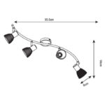 Спот ARTE Lamp A5062PL-4AB — изображение 4