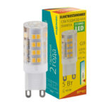 Светодиодная лампа Elektrostandard G9 LED 5W 220V 3300K — изображение 5